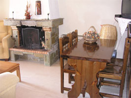 View of the dinning area