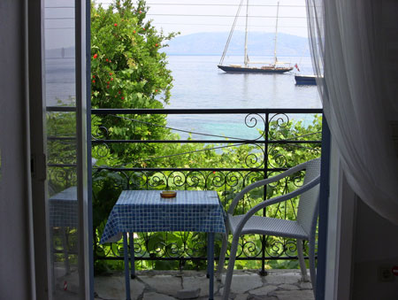 Stratigos apartments balkony