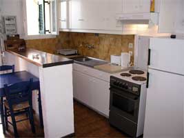 Villa Nafsika kitchen