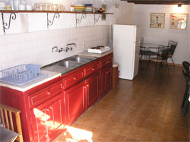 View of the kitchen