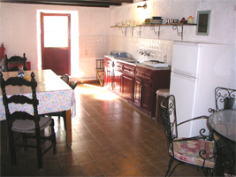 View of the kitchen