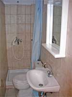 sappho-down bathroom