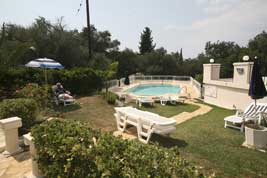 Corfu Perilia Villas pool