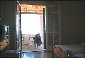 VIEW OF THE BEDROOM