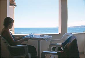 VIEW FROM THE BALCONY