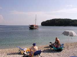 Corfu Kalami bay 