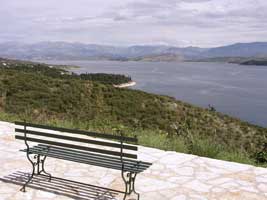 view from above Kouloura