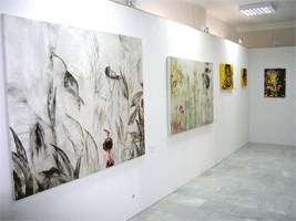 view of the painting