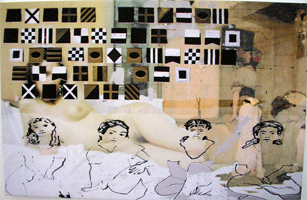view of the painting